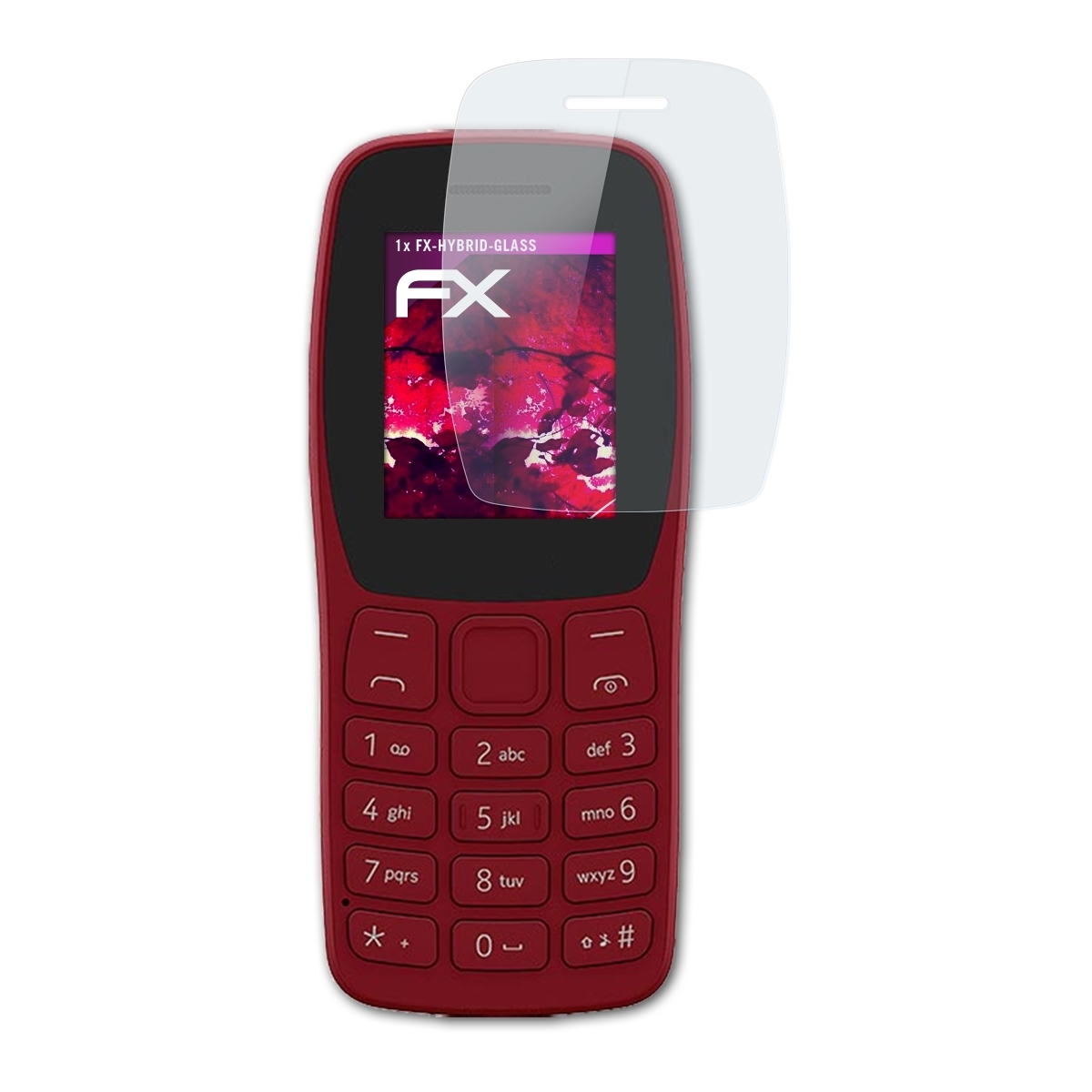 ATFOLIX 9H Schutzpanzer Displayschutz(für Nokia (2022)) 105