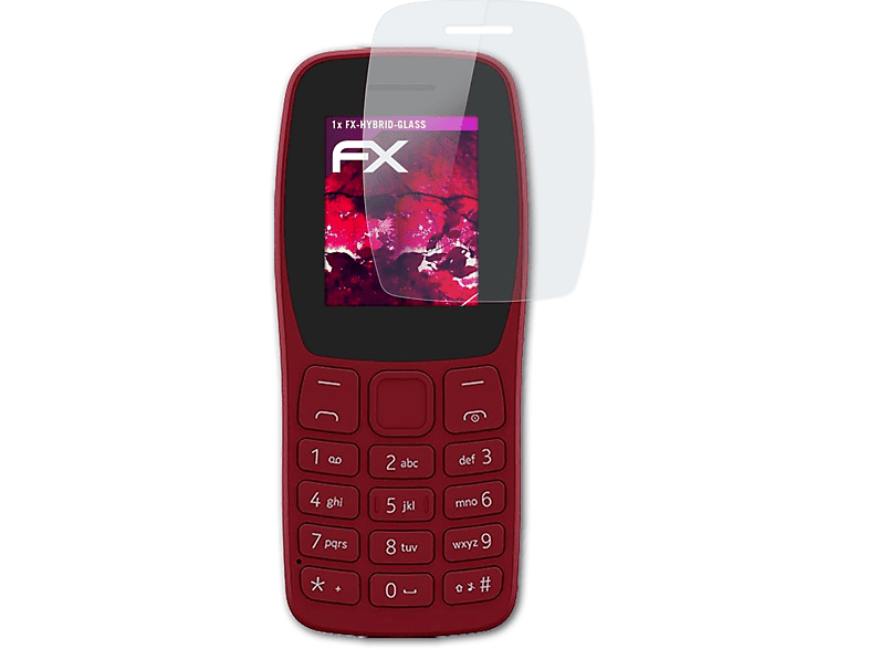105+ Schutzpanzer ATFOLIX 9H Displayschutz(für (2022)) Nokia