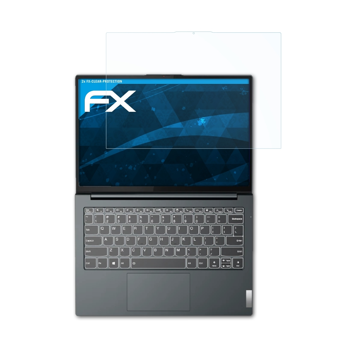 (Gen 2)) 2x ATFOLIX ThinkBook FX-Clear Displayschutz(für Lenovo Plus