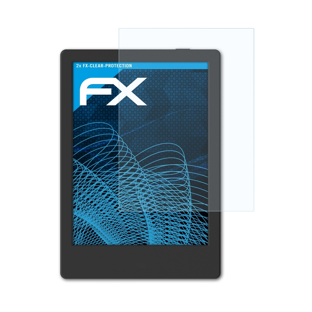 ATFOLIX 2x klar&stoßfest BOOX Lite) Poke Displayschutz(für 4