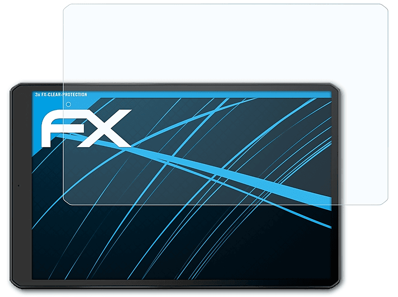 ATFOLIX LGV1010) klar&stoßfest Garmin 3x dezl Displayschutz(für
