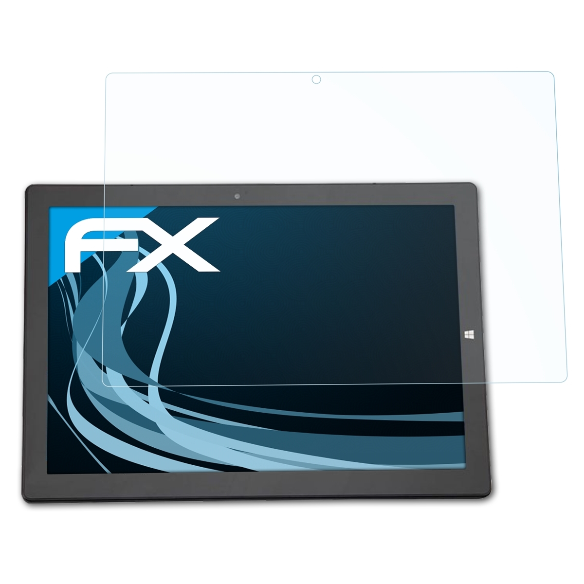 2x FX-Clear Terra Displayschutz(für Wortmann 1262) ATFOLIX Pad