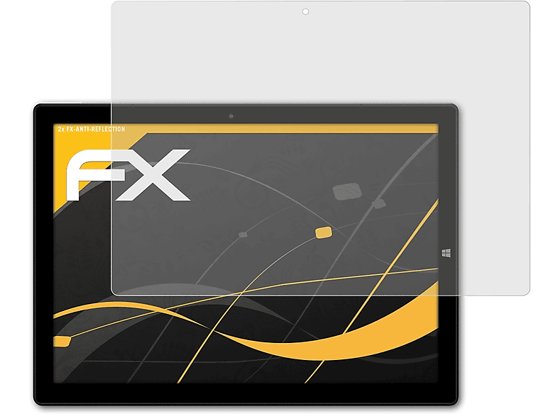 ATFOLIX 2x matt&stoßfest Displayschutz(für Chuwi UBook Pro 8100Y)