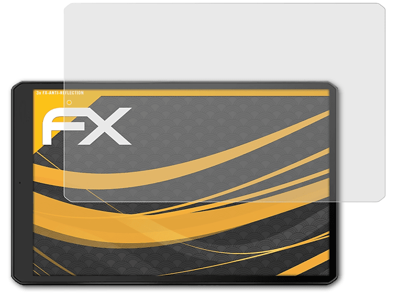 ATFOLIX 3x matt&stoßfest Displayschutz(für LGV1010) Garmin dezl
