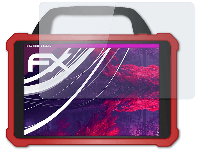 ATFOLIX FX-Hybrid-Glass EURO X-431 Launch Schutzglas(für TAB III)