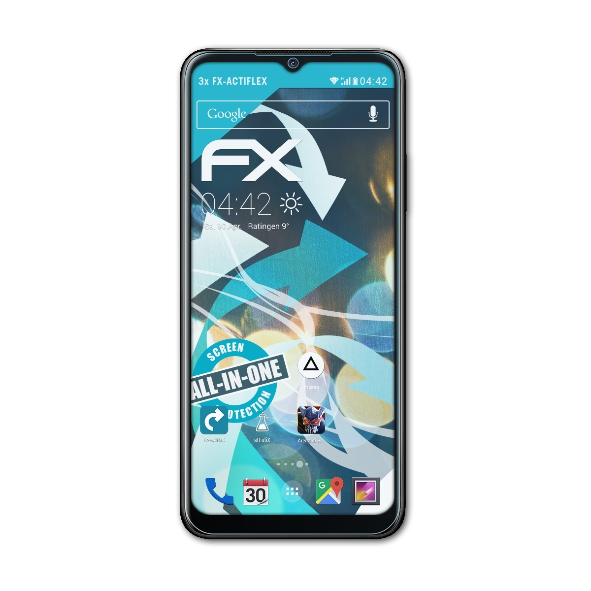 ATFOLIX 3x klar&flexibel Displayschutz(für G400) Nokia