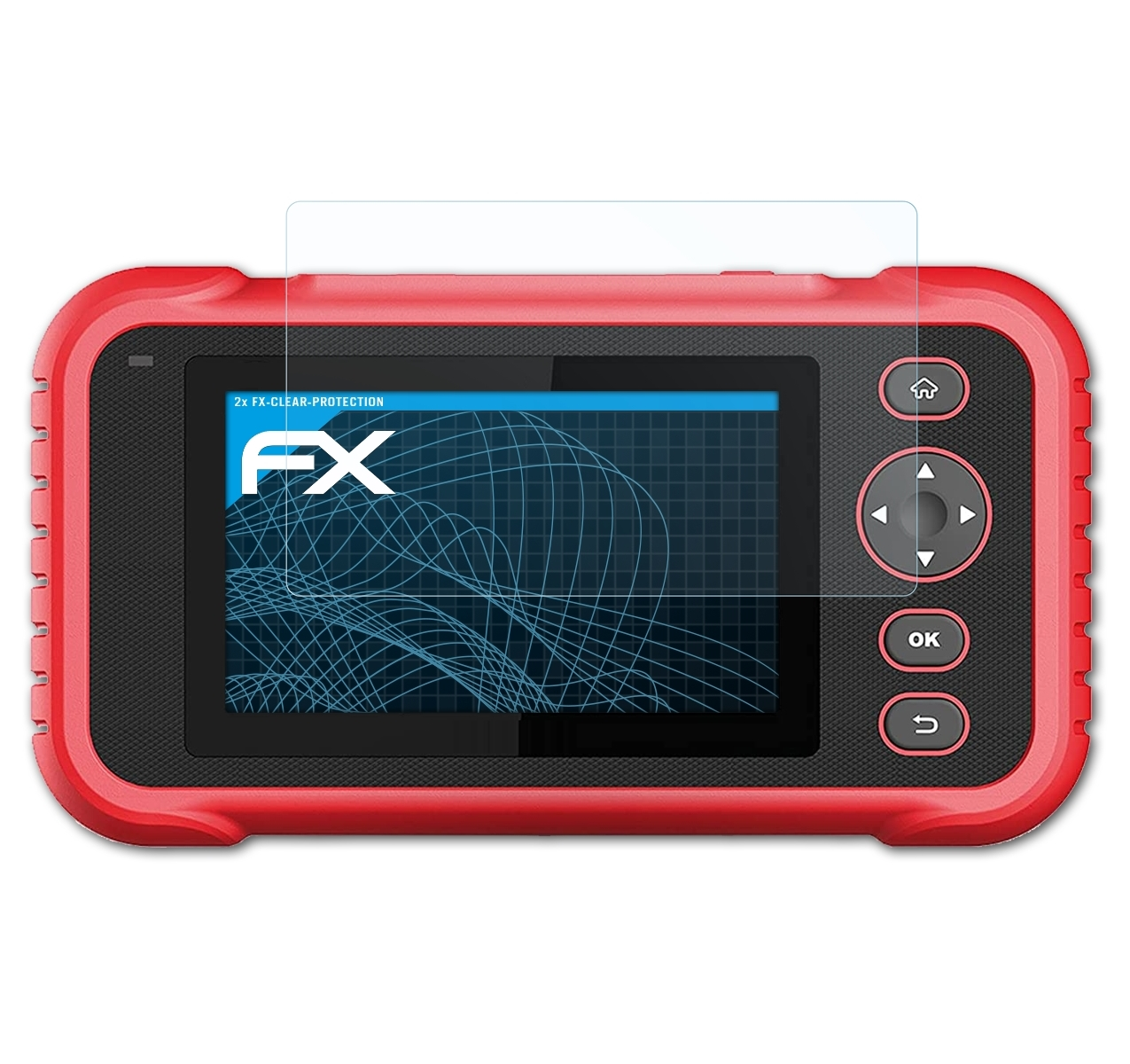 ATFOLIX 2x FX-Clear 129 Displayschutz(für Creader Launch EVO) CRP