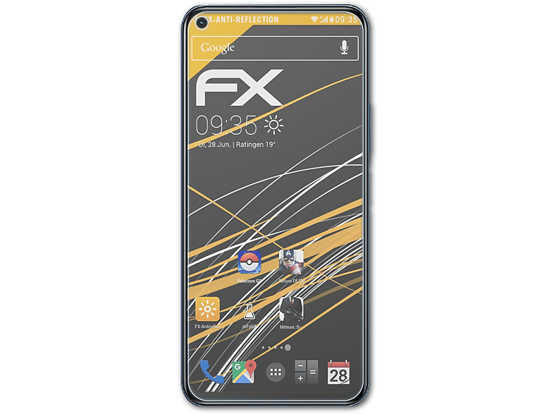 Displayschutz(für ATFOLIX Y50t) FX-Antireflex Vivo 3x