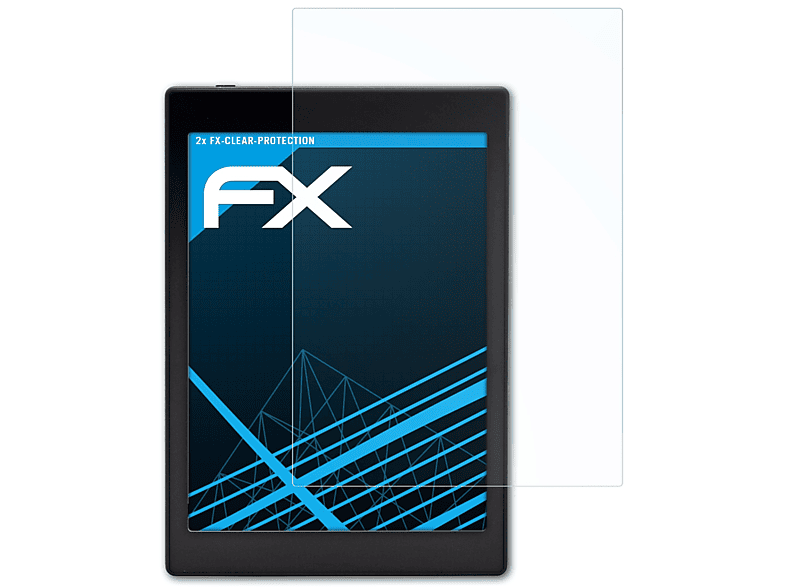 ATFOLIX 2x FX-Clear Displayschutz(für BOOX Edison)