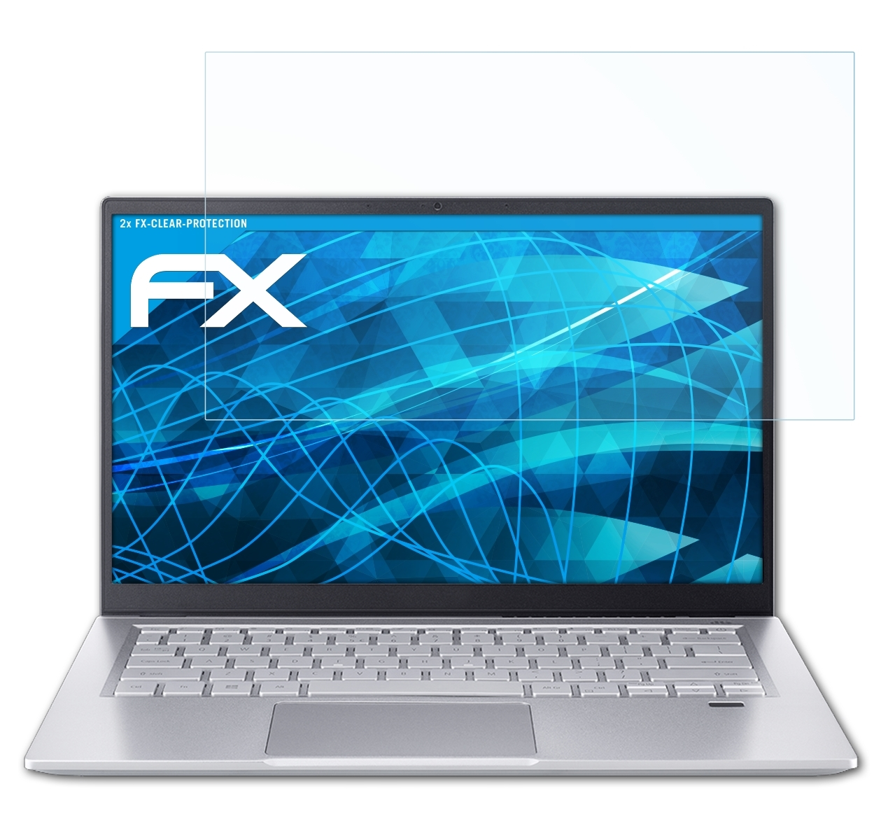 2x 3 FX-Clear Swift Displayschutz(für ATFOLIX Acer SF314-511)