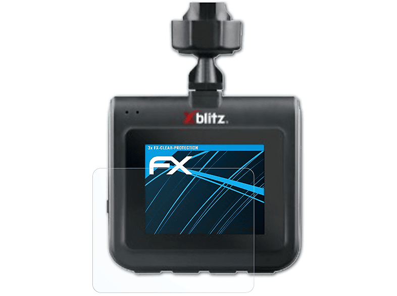 ATFOLIX 3x FX-Clear Displayschutz(für Xblitz Z4)