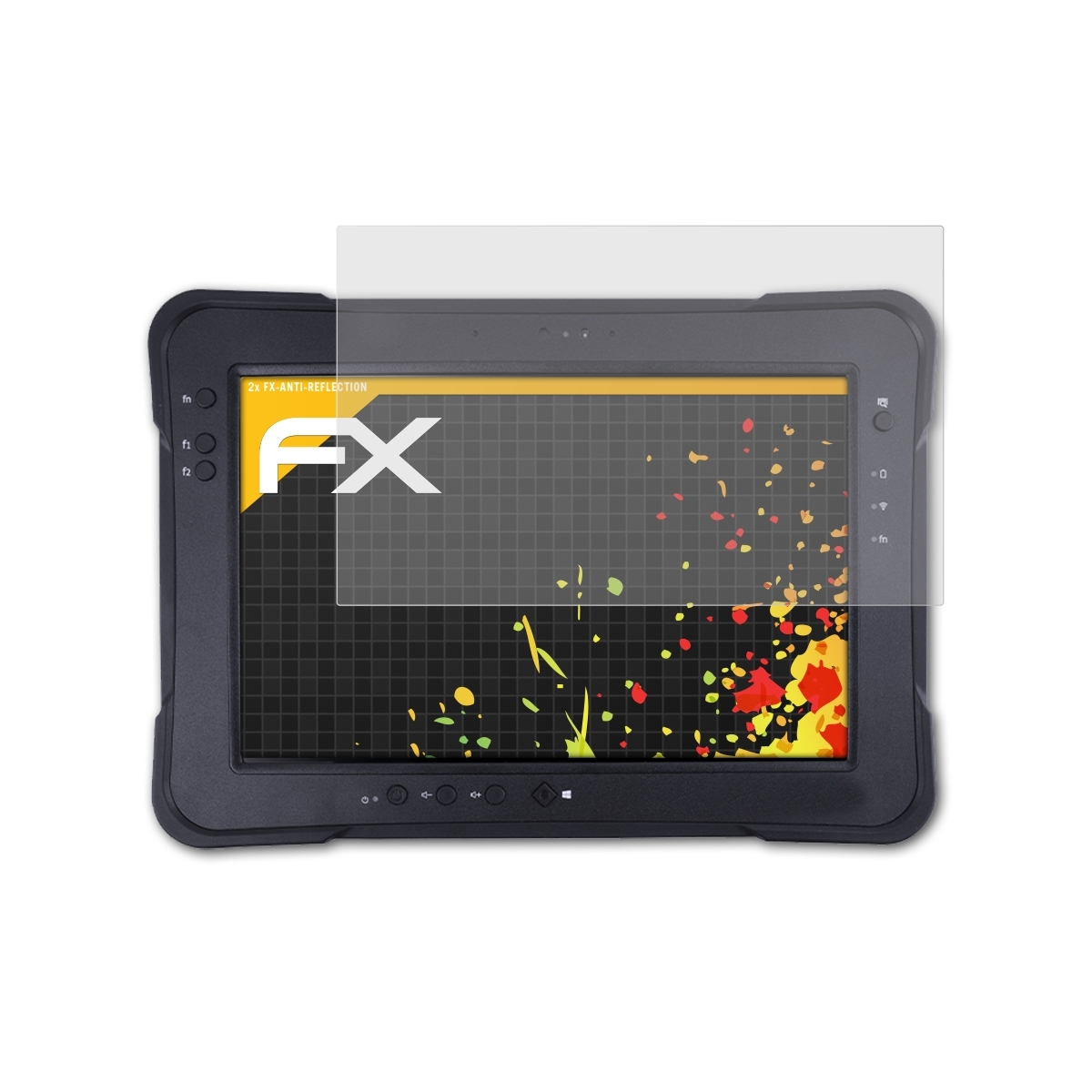 ATFOLIX 2x Displayschutz(für K10) Tab Pokini matt&stoßfest