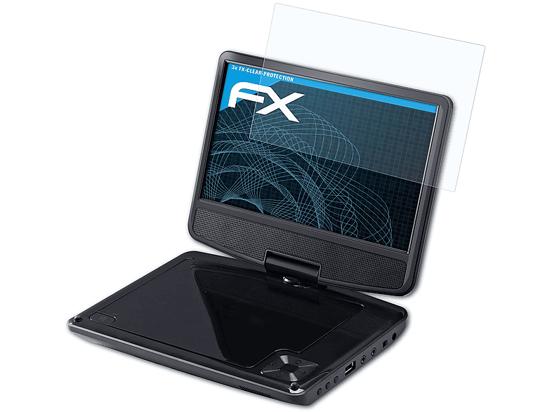 3x ATFOLIX SPV 2920) Displayschutz(für Sencor FX-Clear