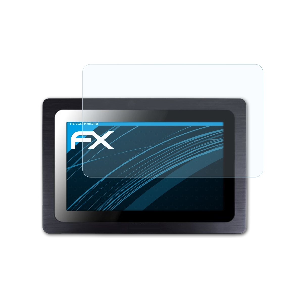 Displayschutz(für 10 ATFOLIX klar&stoßfest Pokini Inch) Panel-PC