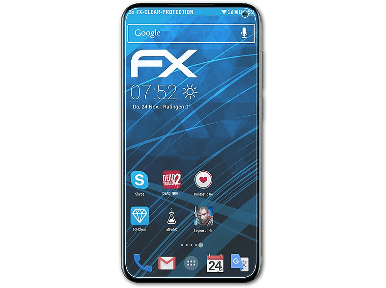 ATFOLIX Meizu FX-Clear 3x Displayschutz(für 17)