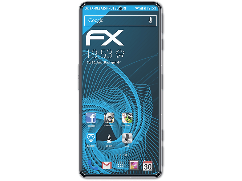 AtFoliX FX-Clear Displayschutzfolie Für Fujifilm X100T – Ultraklar, Kratzfest (6H), Blasenfreie Montage