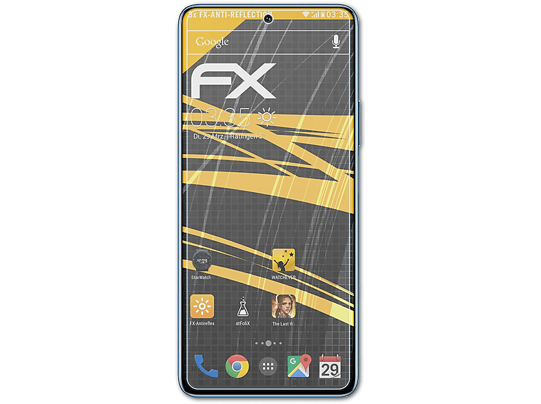 FX-Antireflex Displayschutz(für Honor ATFOLIX Lite) 3x Magic4