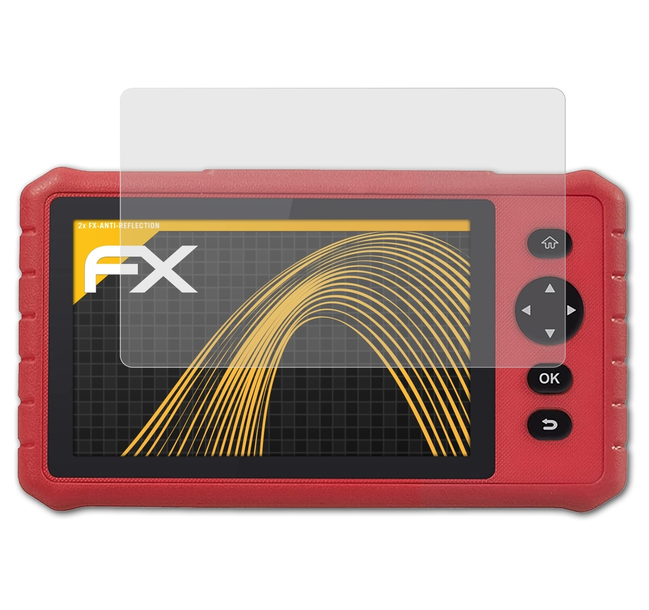 ATFOLIX 2x FX-Antireflex Displayschutz(für Launch 3) CRP MOT Creader