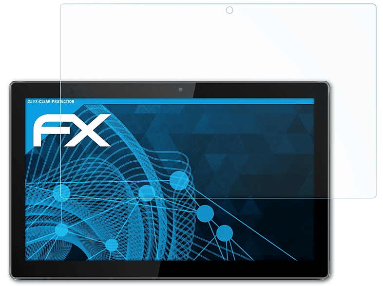 ATFOLIX 2x FX-Clear 1162) Krueger&Max Displayschutz(für Edge