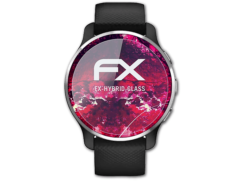 ATFOLIX FX-Hybrid-Glass Schutzglas(für Garmin D2 Air X10)