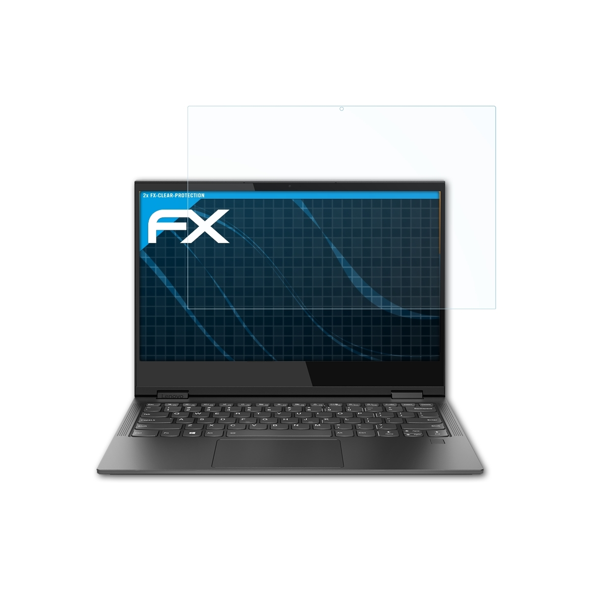ATFOLIX 2x FX-Clear Displayschutz(für Lenovo WOS) Yoga C630