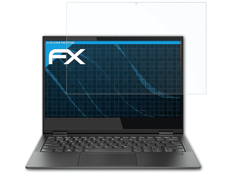 ATFOLIX 2x FX-Clear Displayschutz(für Lenovo Yoga C630 WOS)