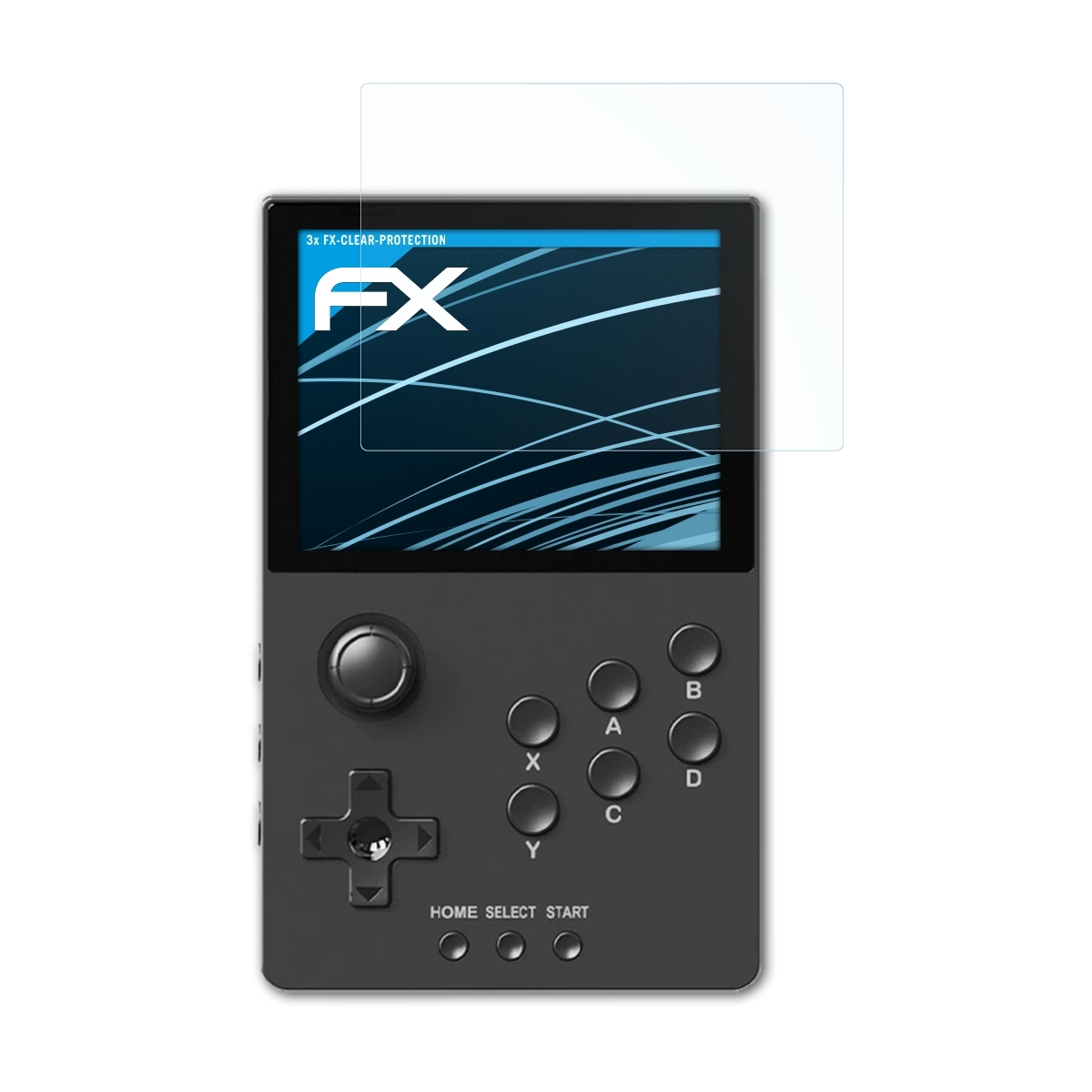 ATFOLIX 3x Displayschutz(für PowKiddy A20) klar&stoßfest