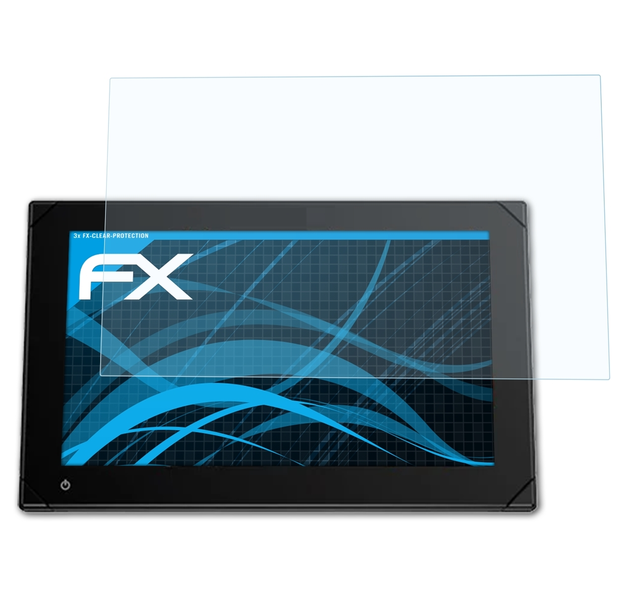 3x (9 NSX FX-Clear Simrad ATFOLIX Displayschutz(für 3009 Inch))