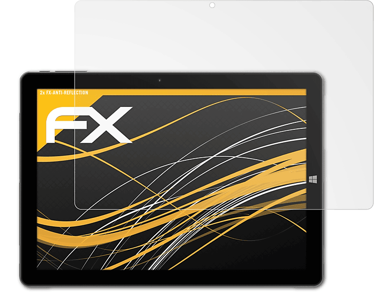 ATFOLIX 2x FX-Antireflex iWork Displayschutz(für Alldocube 20 Pro)