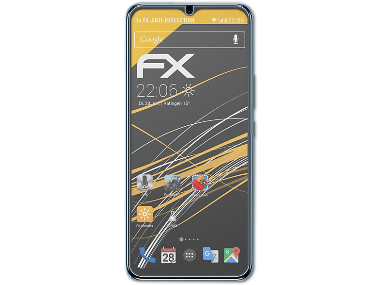6) FX-Antireflex Smart Infinix Displayschutz(für 3x ATFOLIX