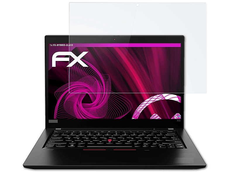 ThinkPad ATFOLIX X13 Schutzglas(für Yoga) Lenovo FX-Hybrid-Glass