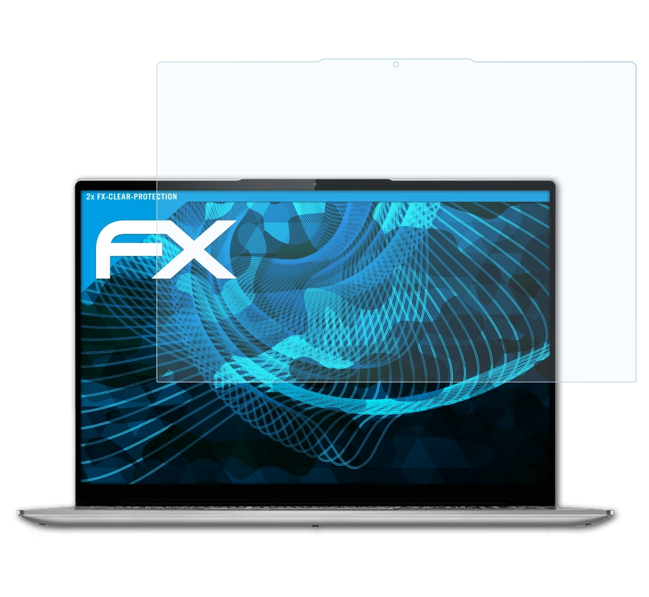Displayschutz(für ATFOLIX 5 2x 7 Lenovo (13 inch)) FX-Clear Slim Yoga Gen