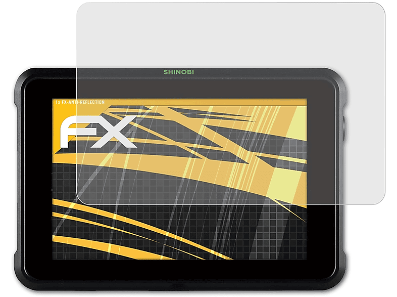 ATFOLIX FX-Antireflex Displayschutz(für Atomos Shinobi 7)