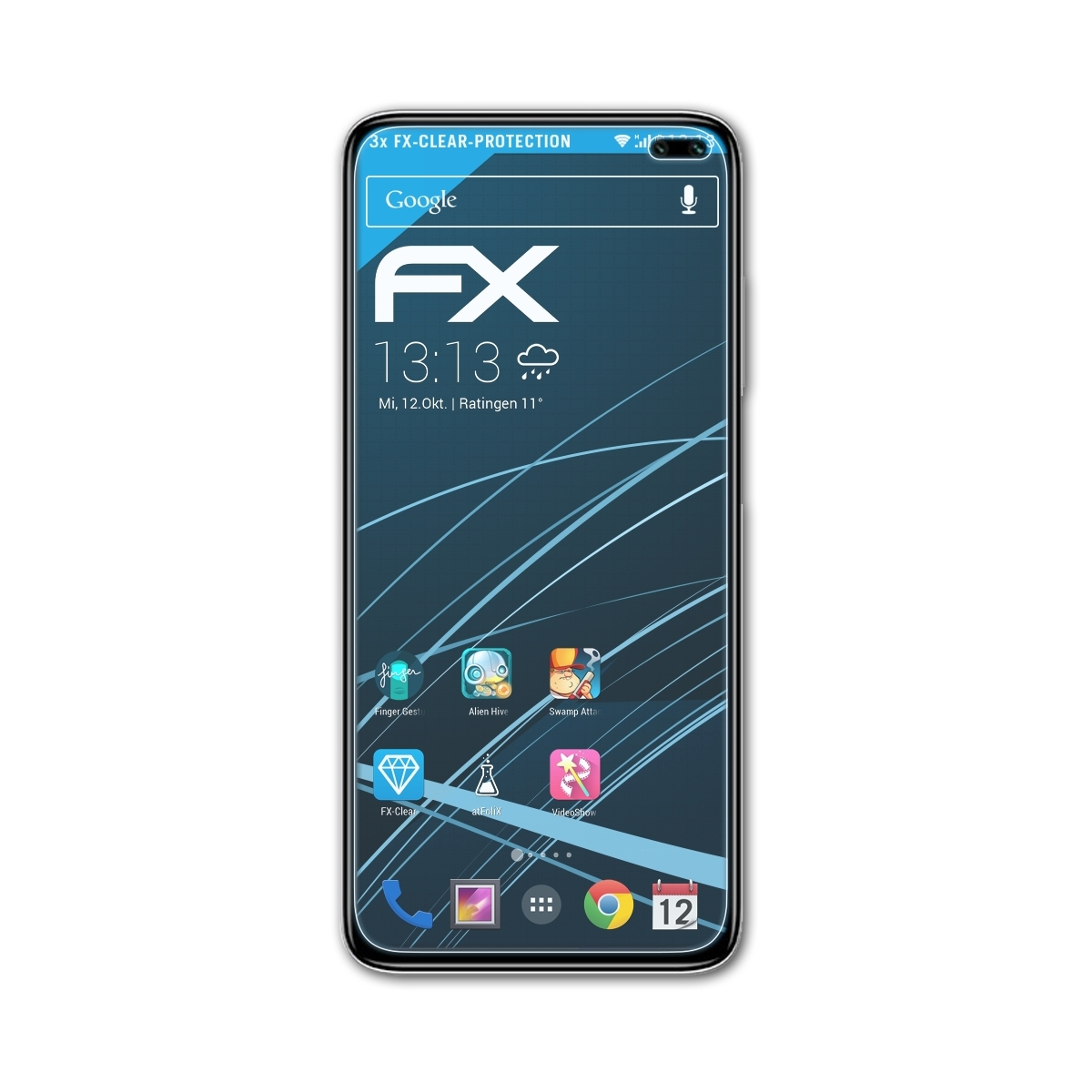 ATFOLIX 3x FX-Clear Displayschutz(für K30) Xiaomi Redmi
