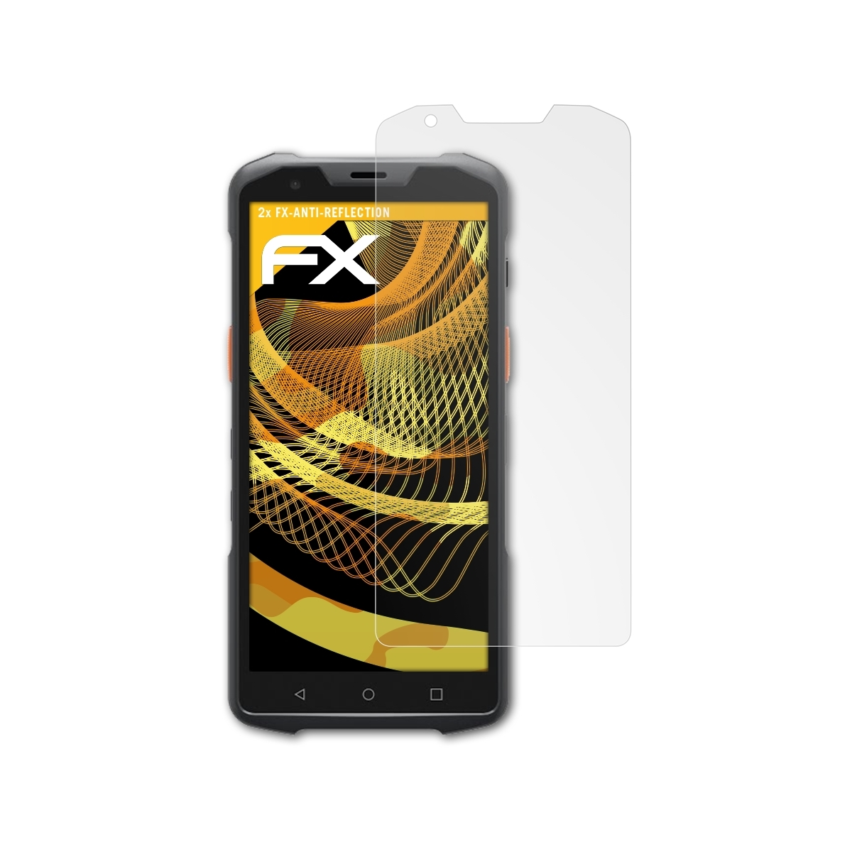 ATFOLIX 2x FX-Antireflex Displayschutz(für Sunmi L2H)