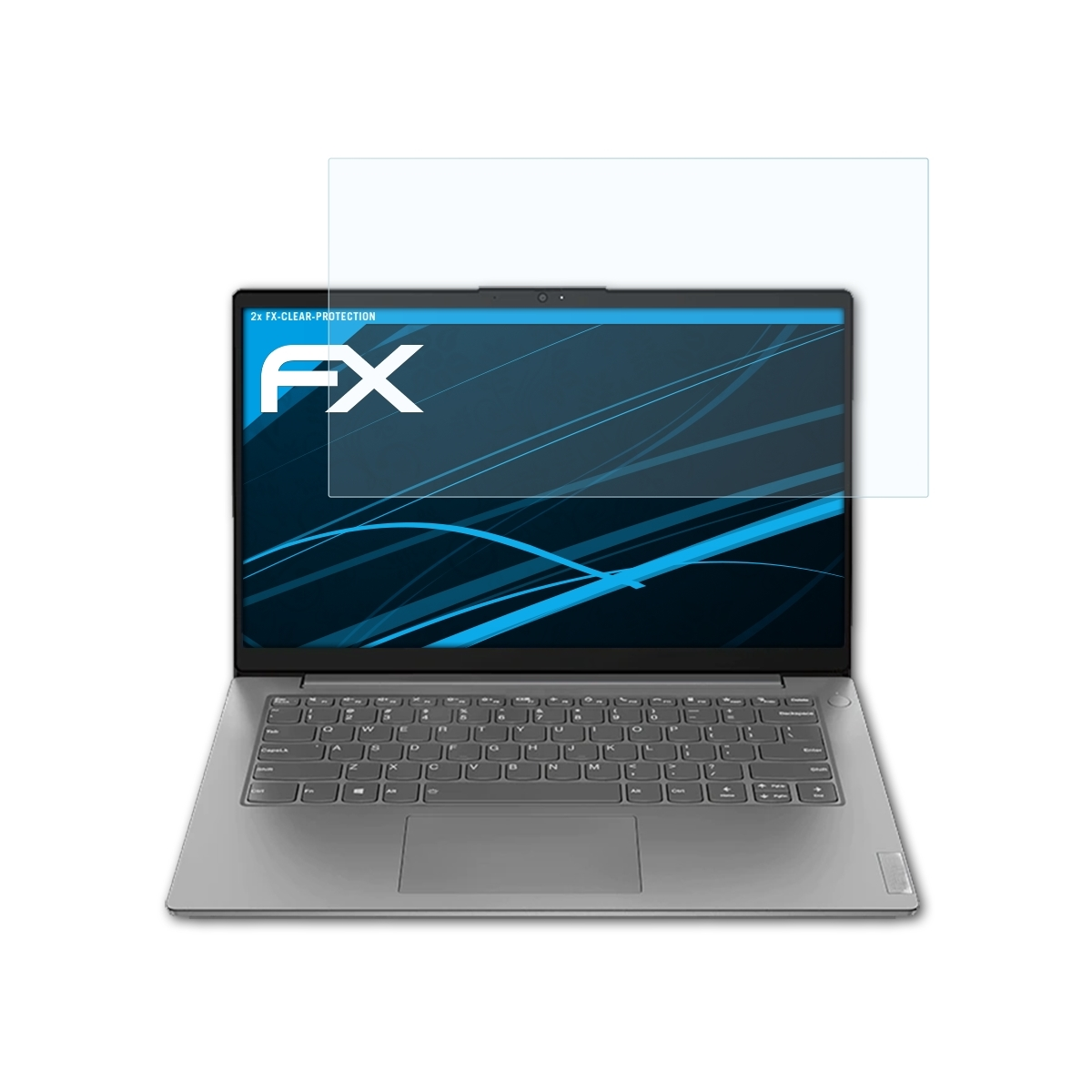 ATFOLIX (Gen 2)) FX-Clear Displayschutz(für V15 2x Lenovo