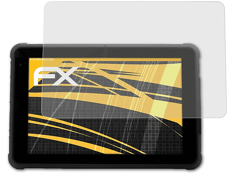 ATFOLIX 2x FX-Antireflex Displayschutz(für Rocktab S110) Werock