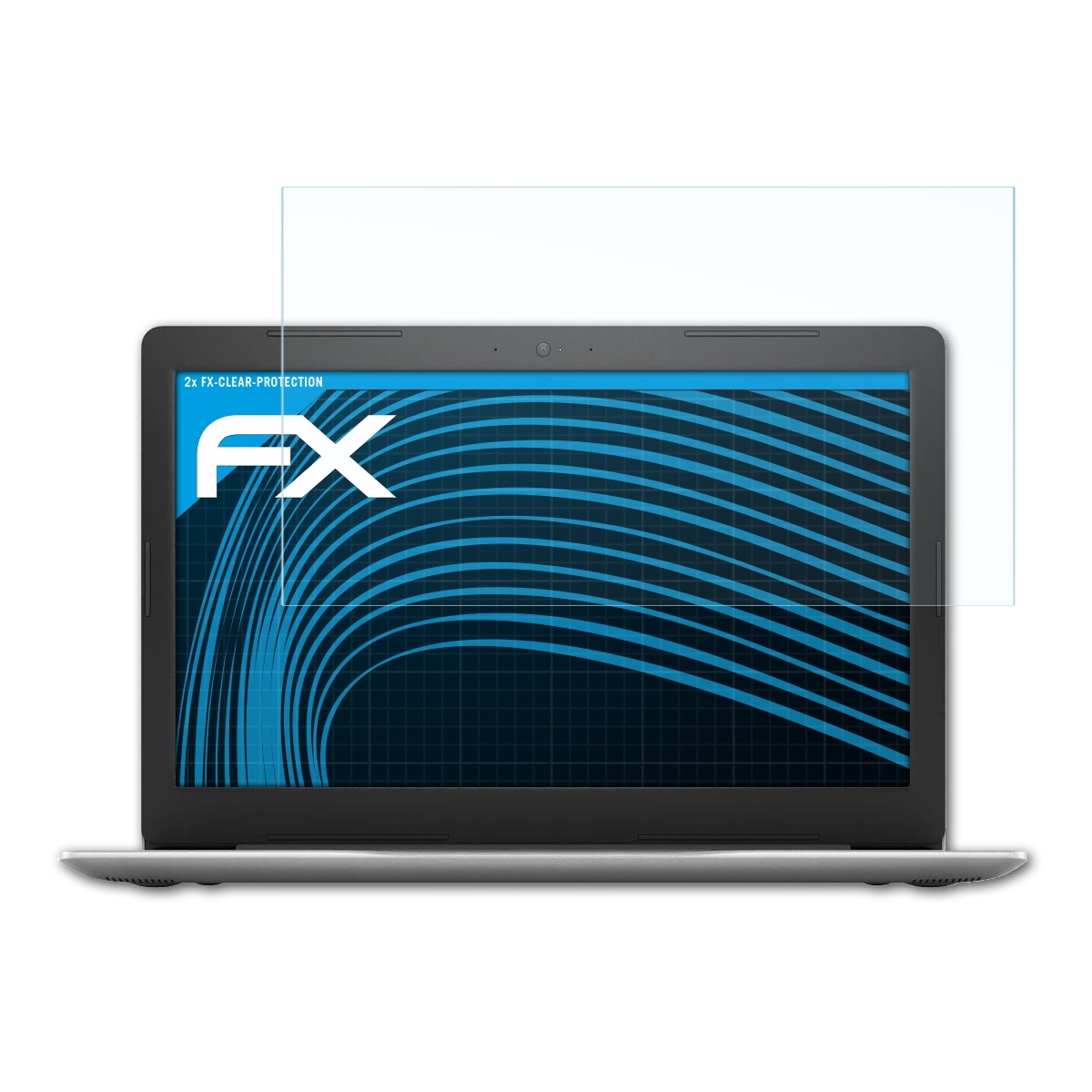 Inspiron 7000) Displayschutz(für 15 ATFOLIX FX-Clear 2x Dell