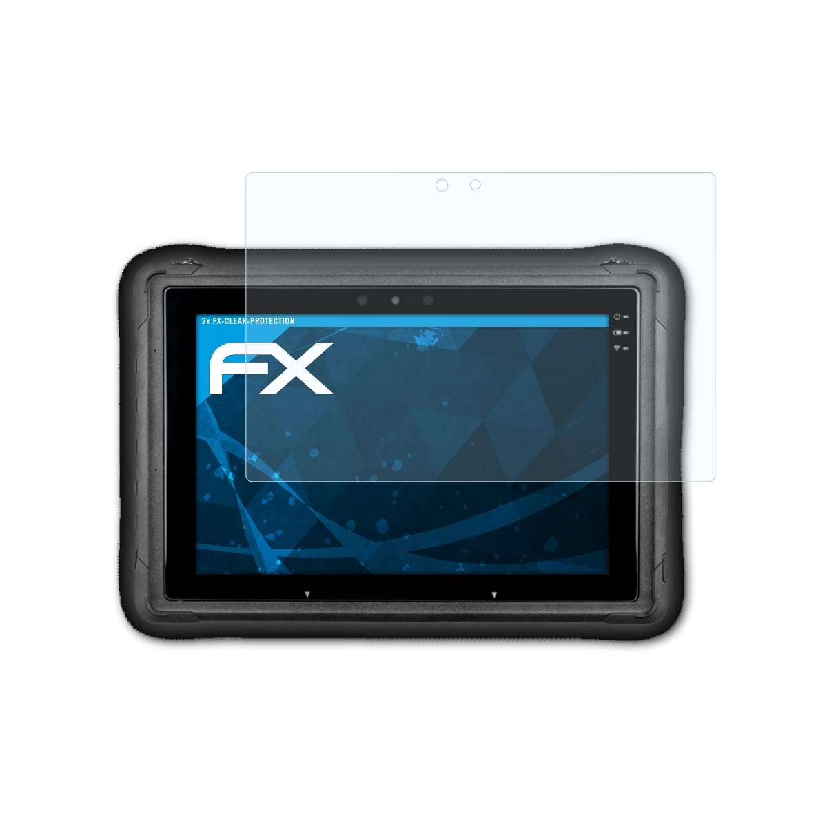 ATFOLIX 2x FX-Clear Displayschutz(für Werock Rocktab U210)