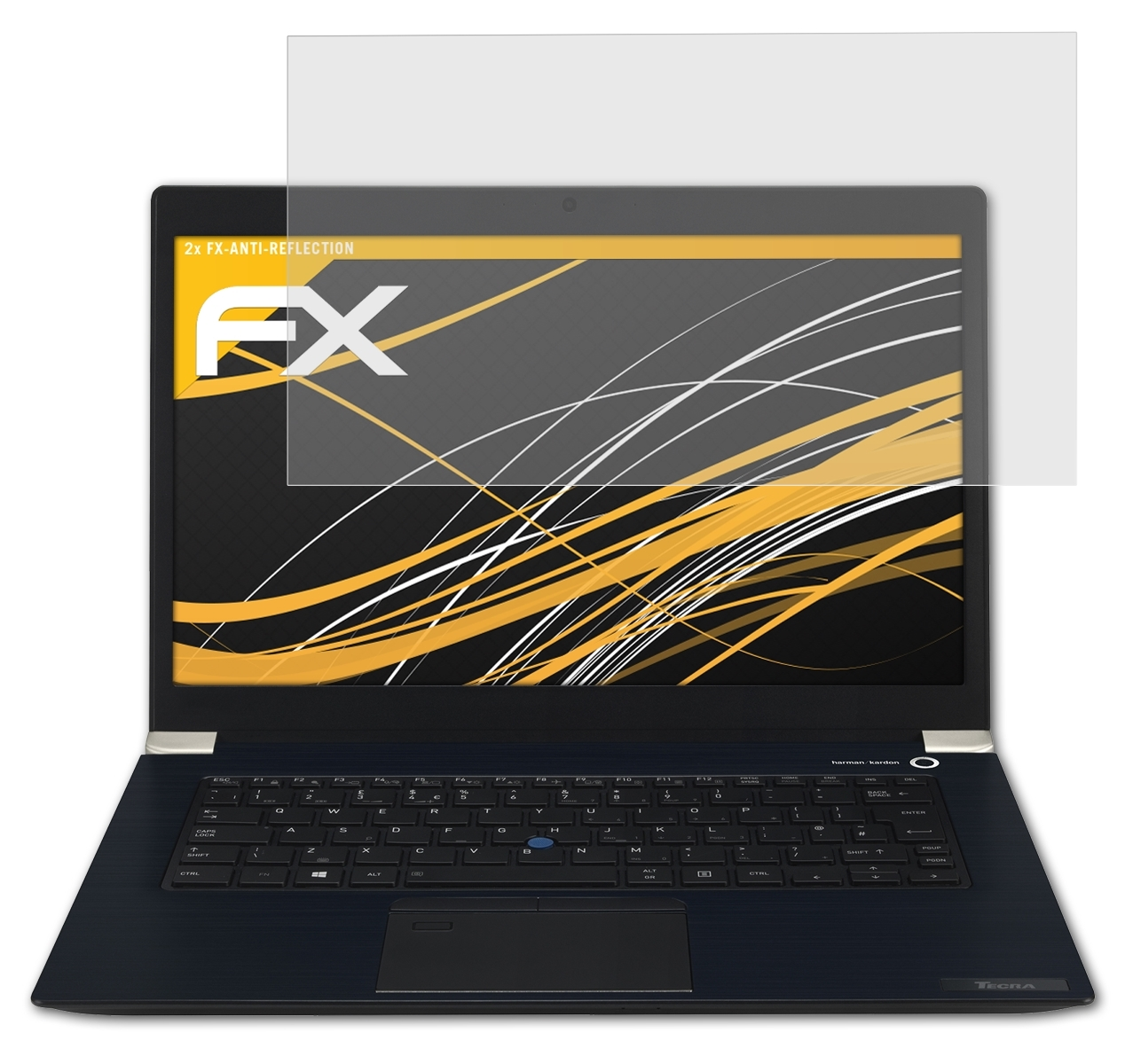 2x ATFOLIX FX-Antireflex Displayschutz(für X40) Tecra Toshiba