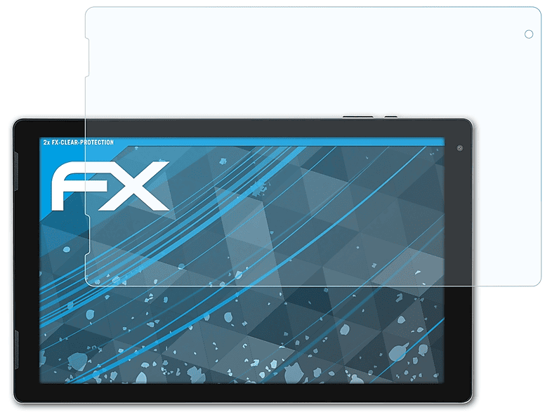 ATFOLIX 2x FX-Clear Displayschutz(für Jumper EZpad 7) | Tabletschutzfolien