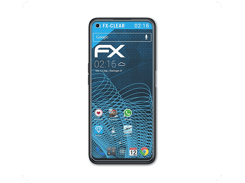 ATFOLIX 3x FX-Clear Displayschutz(für Oppo A76) | Displayschutzfolien & Gläser