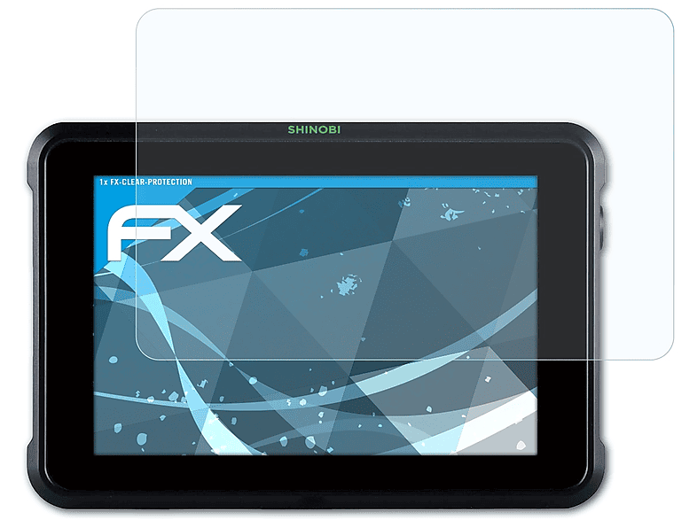 ATFOLIX FX-Clear Displayschutz(für Atomos Shinobi 7)