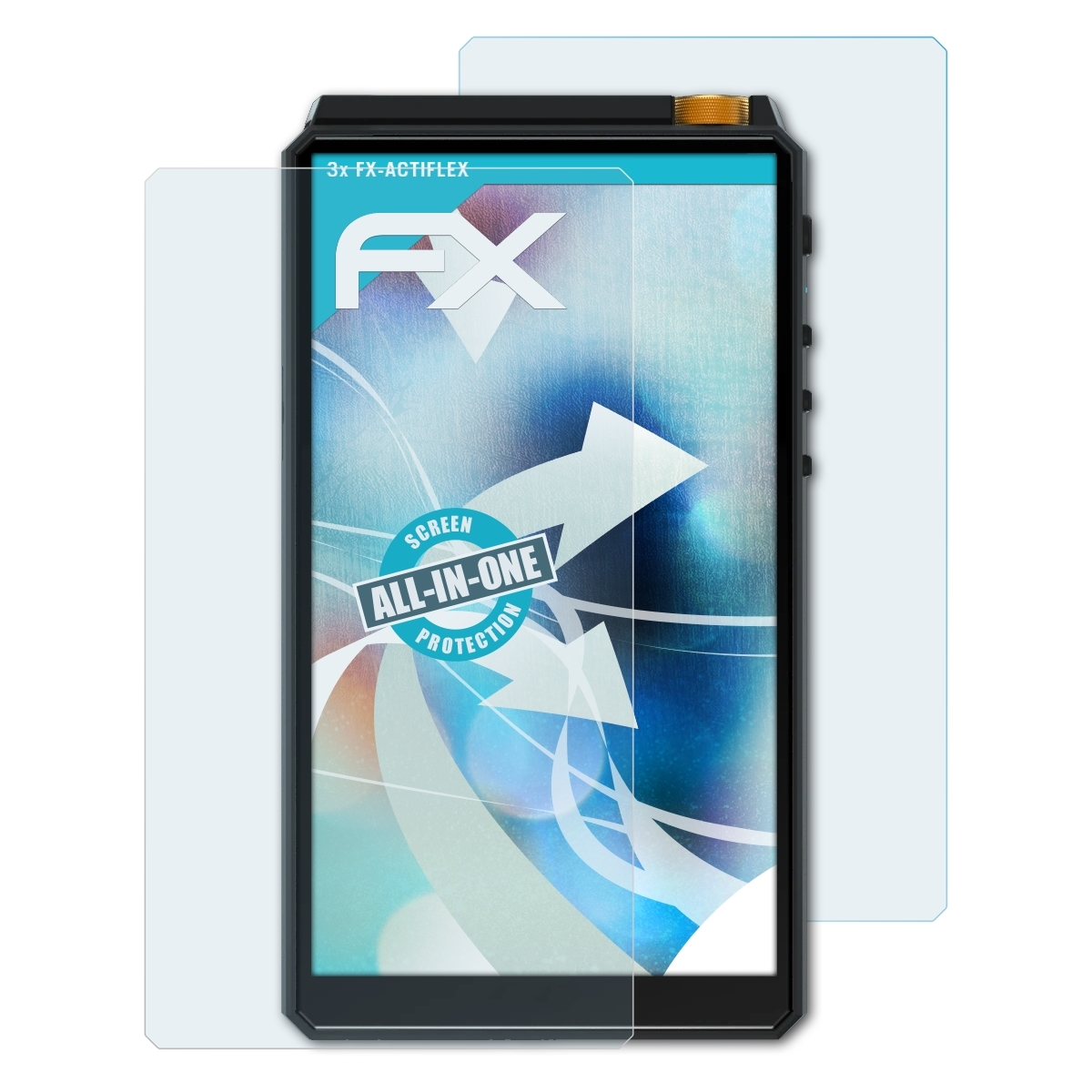ATFOLIX 3x FX-ActiFleX New R6) Displayschutz(für HiBy