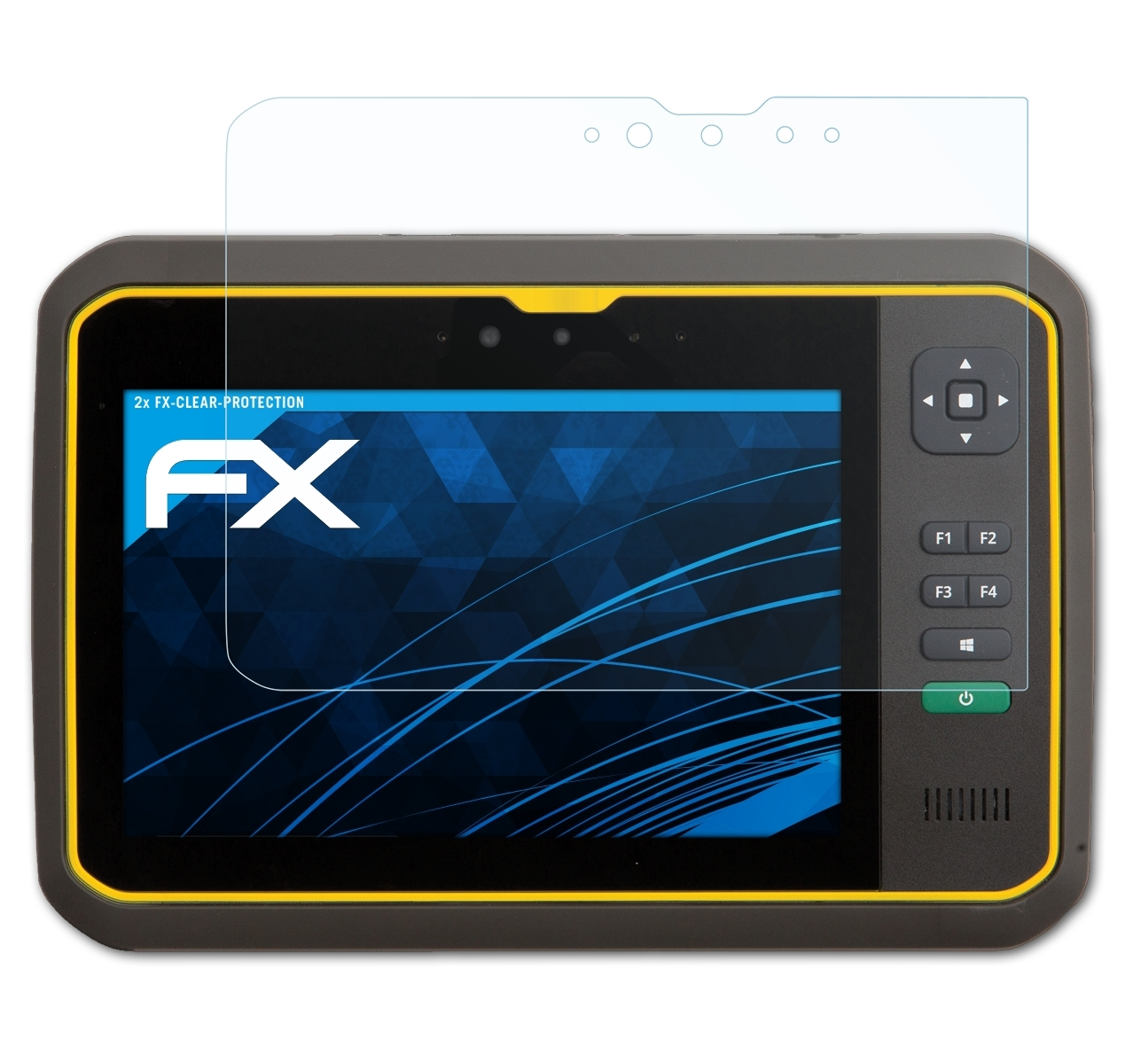 ATFOLIX 2x FX-Clear Trimble Displayschutz(für T7)