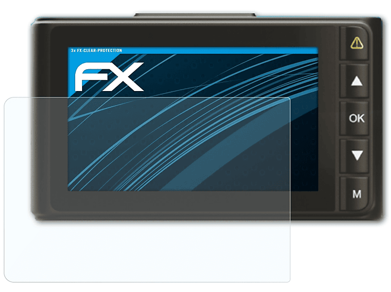 ATFOLIX 3x FX-Clear Displayschutz(für Xblitz S10 Duo)