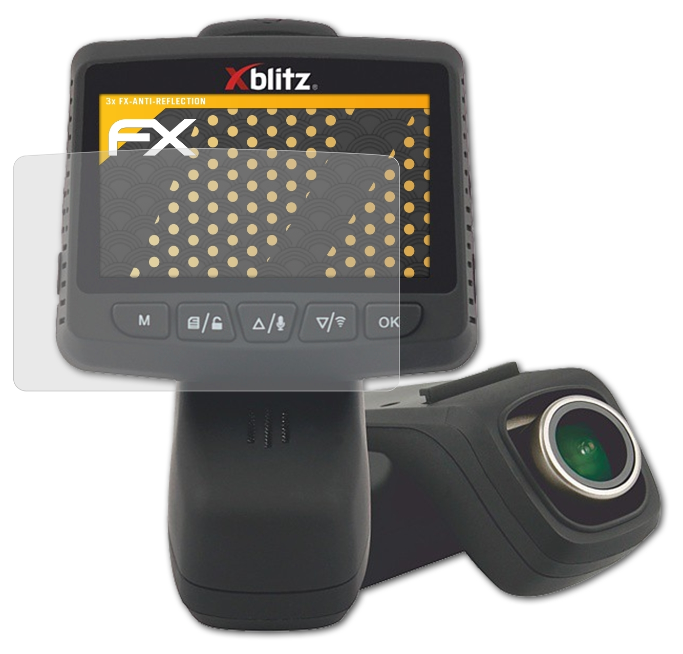 ATFOLIX 3x Xblitz Displayschutz(für X5) FX-Antireflex