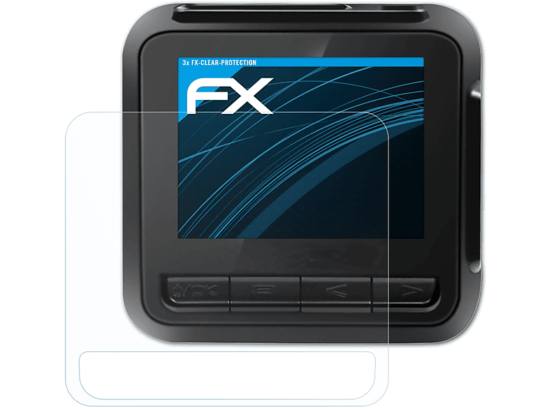 ATFOLIX 3x FX-Clear Displayschutz(für Sencor 1100) SCR