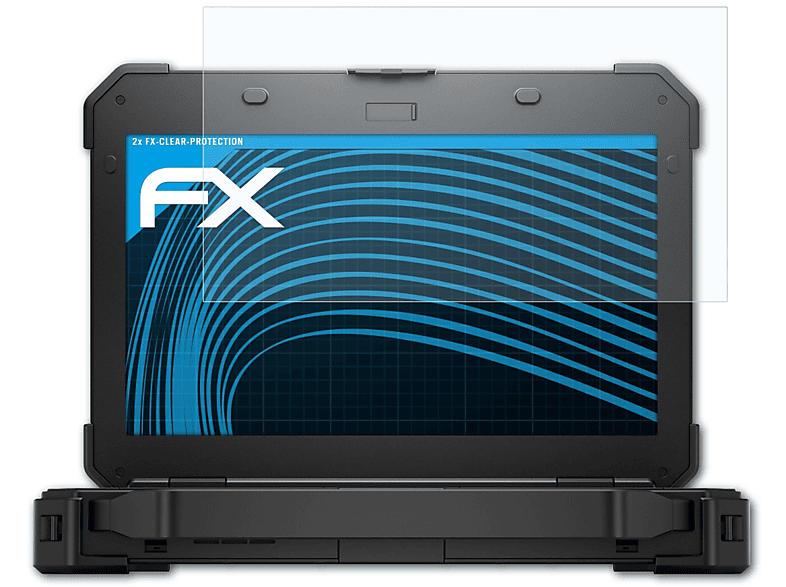 ATFOLIX 2x FX-Clear Displayschutz(für 5420) Latitude Dell