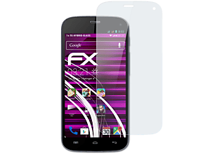 ATFOLIX FX-Hybrid-Glass Schutzglas(für Wiko Darkfull)